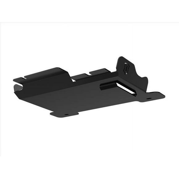 Icon Vehicle Dynamics Skid Plate 45208 Differential Mount; Powder Coated; Black; Steel