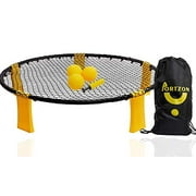 Portzon 3 Ball Kit - Volleyball Spike Game Set Includes Playing Net, 3 Balls, Drawstring Bag
