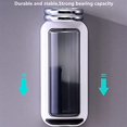 thumbnail image 3 of NETSENG Kitchen Utensil Holder with Lid,Chopstick Storage,Flatware Organizer,Ventilation Holes ,Black Grey, 3 of 6