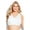 White, variant on Women's Plus Size Cooling Wire Free Bra