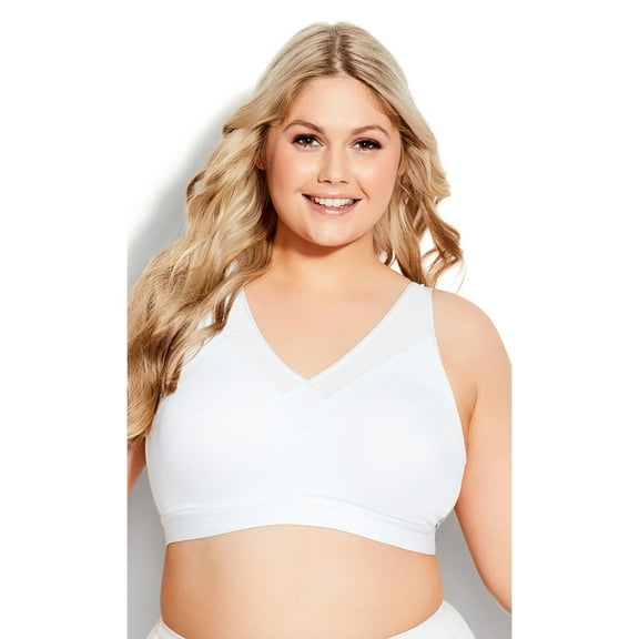 Avenue Women's Plus Size Cooling Wire Free Bra