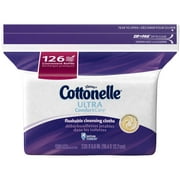 Cottonelle Ultra Comfort Care Flushable Cleansing Cloths Refills, 126 sheets