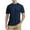 Navy, variant on Lumeqa Swim Shirts for Men Rash Guard SPF Short Sleeve Sun T-Shirt UPF 50 Quick Dry Lightweight Fishing Water Shirt