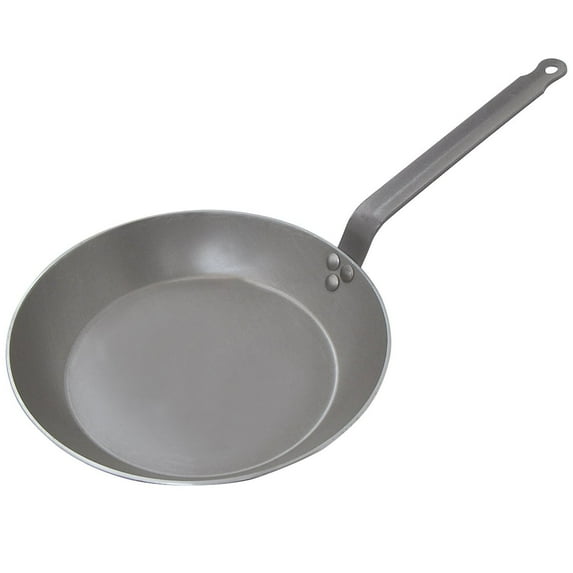 De Buyer Carbon Steel Frying Pan, Dia. 8-5/8"