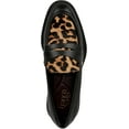 thumbnail image 4 of Franco Sarto Womens Edith Penny Loafer Black Multi Animal Print 10M, 4 of 5