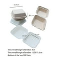 Disposable Bento Baking Cake Environmental protection Snack Boxes 10