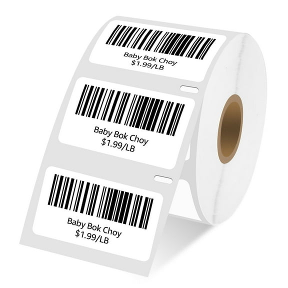 NineLeaf 1 Roll Compatible for DYMO 30334 2-1/4 in x 1-1/4 in Direct Thermal Shipping Address Barcode Labels, 1000 Labels Per Roll