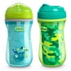 Chicco Insulated Rim Spout Trainer Cup 9oz Teal/Green 12m+ (2pk)
