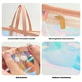thumbnail image 4 of Colorful Waterproof Storage Pouch Ladies TPU Beach Portable Swim Travel Bag, 4 of 11