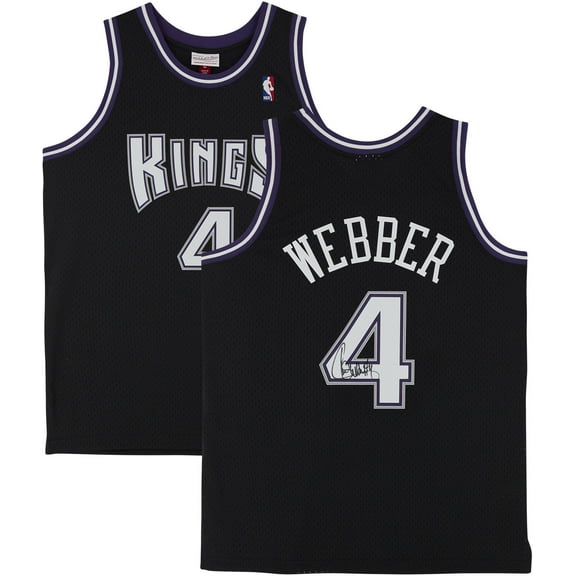 Chris Webber Sacramento Kings Autographed Black 2000-20001 Mitchell & Ness Replica Jersey - Fanatics Authentic Certified