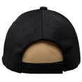 thumbnail image 6 of Black Personalized Text Embroidered Unisex Baseball Cap, Adjustable Hat, Custom Text, 6 of 9