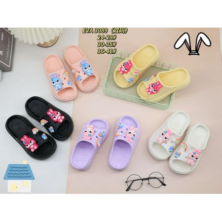

Cartoon children‘s slippers Indoor cross-border new thick-soled EVA slippers non-slip outdoor children‘s slippers