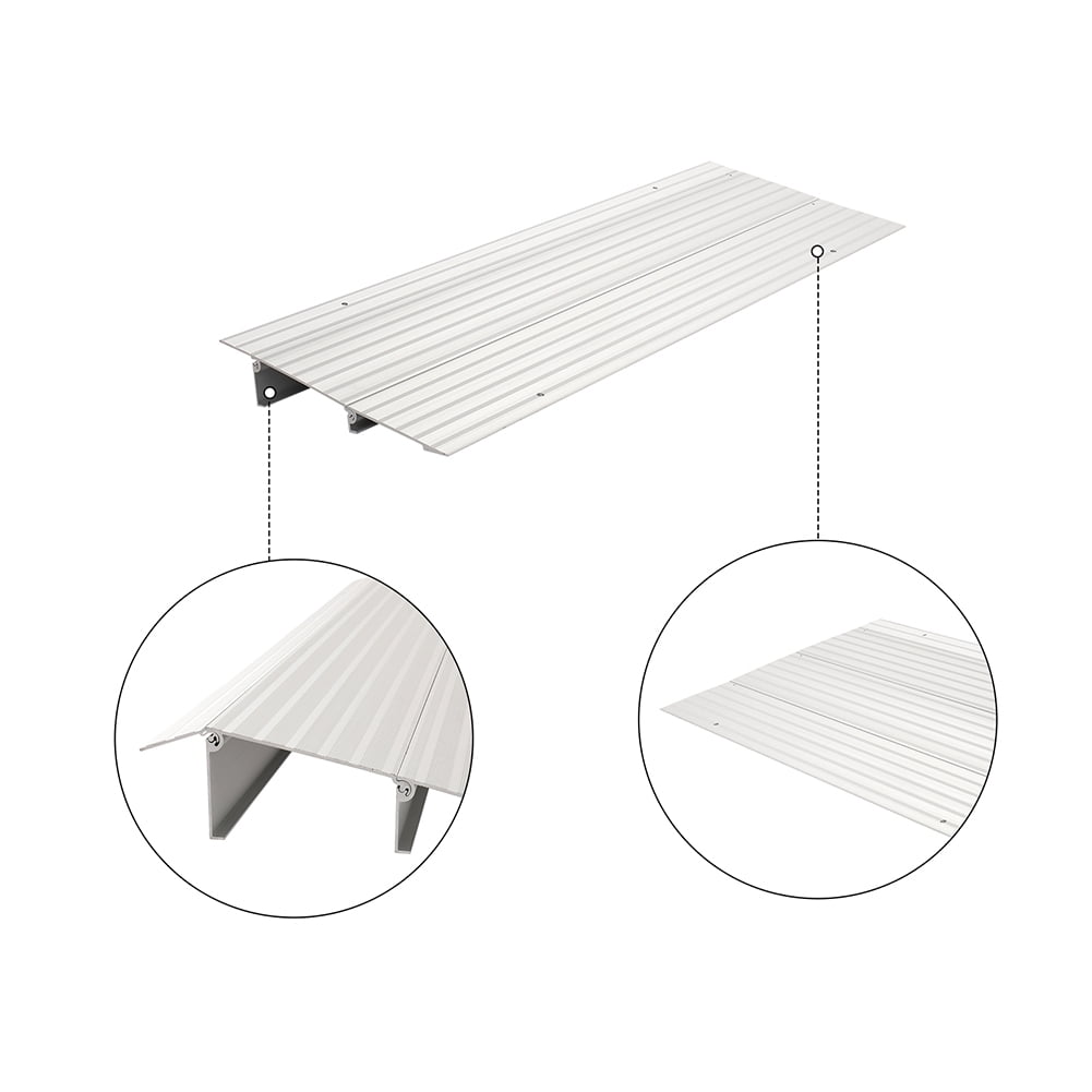 Kepooman Modular Aluminum Entrance Ramp for Pets Kepooman Modular Aluminum Entrance Ramp for Pets
