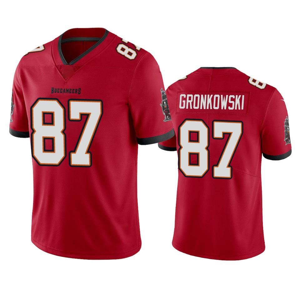 NFL_Jerseys Jersey Tampa''Bay''Buccaneers''Men #12 Tom Brady 45 Devin White  13 Mike Evans''NFL'' Custom Red Vapor Limited Jersey 