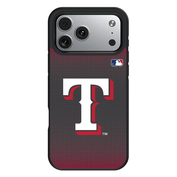 Texas Rangers Linen Logo iPhone Bump Case