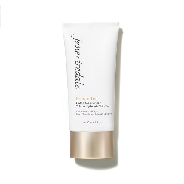 Crema hidratante Jane iredale Dream Tint con color bronce cálido, 50 ml