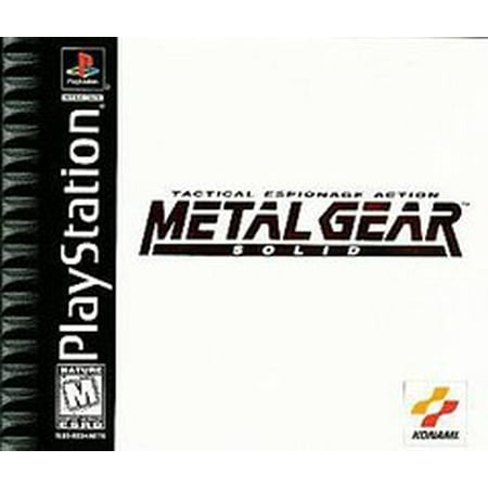 Metal Gear Solid - Playstation PS1 (Refurbished) (The Best Psx Games)