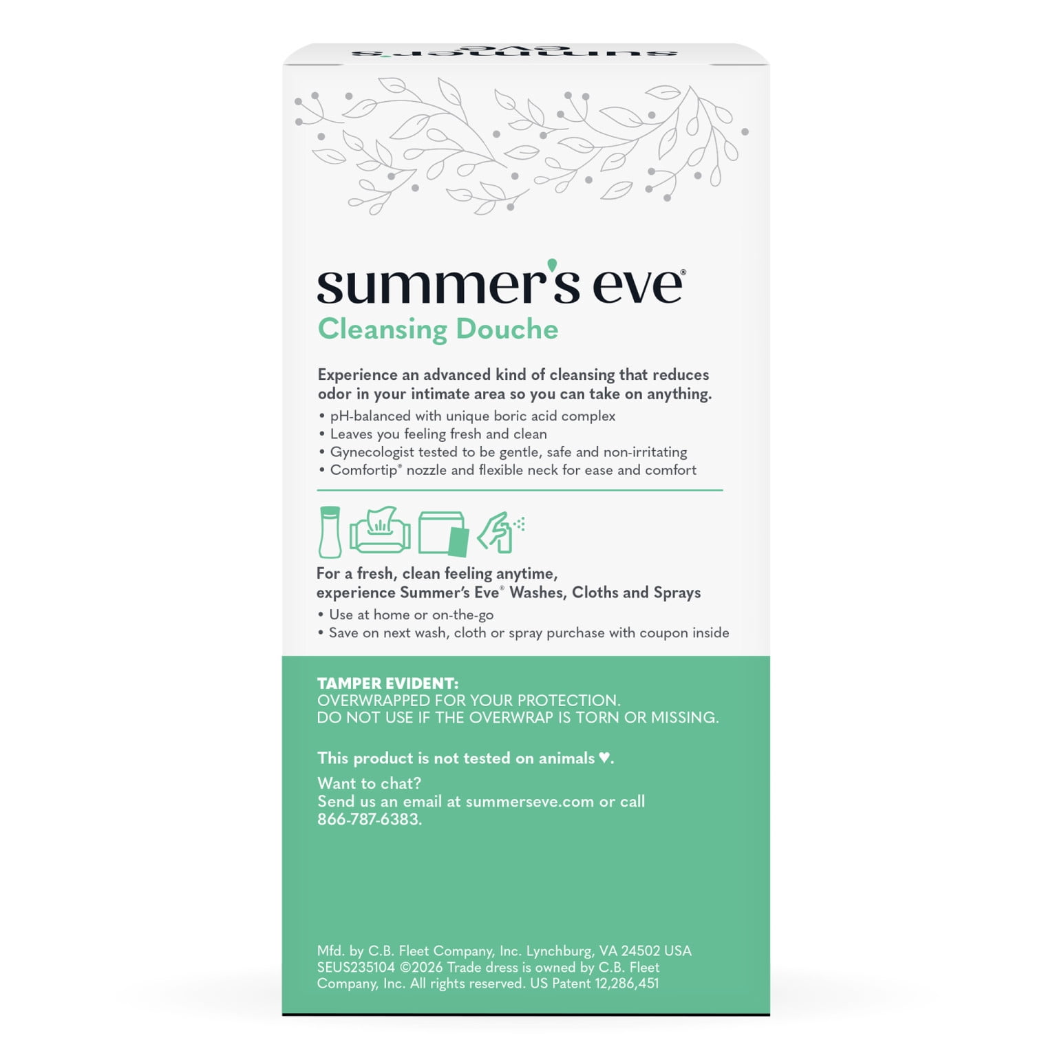 Summer's Eve Vaginal Douche, Complete Clean, 2 Units, 4.5 oz Each