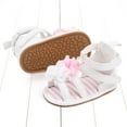 thumbnail image 2 of Coduop Toddler Girls Sandals Soft Rubber Flats Summer Baby flower Beach Shoes, 2 of 7