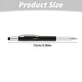 thumbnail image 5 of EXLEAF 2026 New 6 in 1 Multitool Pen,Cool Gadgets for Men,16Pcs Multitool Pen with Ruler Level Refills Screwdriver Stylus,Unique Tech Tool Pen Gift for Husband Dad Father Friend, 5 of 7