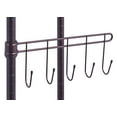 thumbnail image 2 of TRINITY 41x14x76 Rolling Closet Organizer - Dark Bronze, 2 of 8