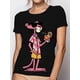thumbnail image 1 of Women's Casual Crew Neck 100% Cotton T-Shirt with Cartoon Character Print, Short Sleeve, Knit Fabric with Slight Stretch for All Seasons Tee For Adult, Men, Women, Teen, Teenager, Adolescent, Youth, 1 of 8