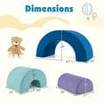 thumbnail image 3 of Costway Rainbow Arc Climber Playset Foam Climbing Blocks with Machine Washable Covers, 3 of 10
