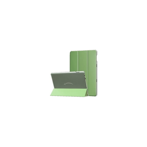SaharaCase Tri-Fold Folio Case for Amazon Fire HD 10 (2021) Olive Green (TB00122)
