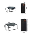 thumbnail image 4 of Portable Camping Aluminum Alloy Table Multifunctional Outdoor Folding Picnic Fishing Barbecue Mini Table, 4 of 5