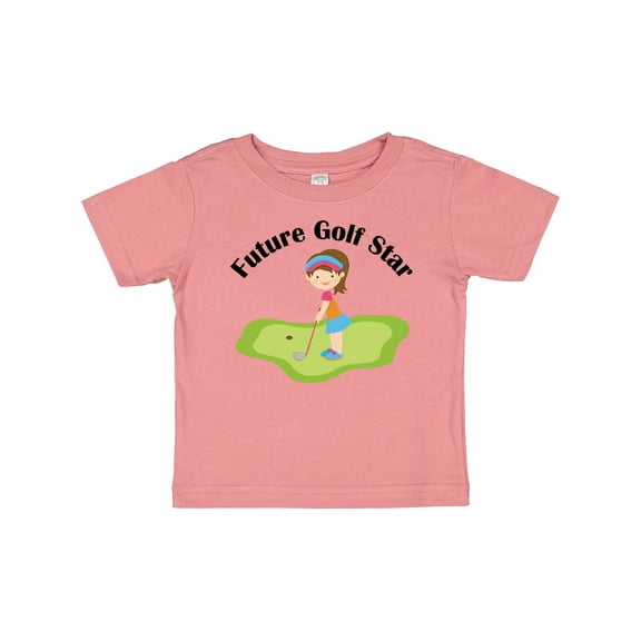 Inktastic Future Golf Star Girls Golfing Girls Baby T-Shirt