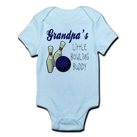 

CafePress - Grandpa s Bowling Buddy Infant Bodysuit - Baby Light Bodysuit