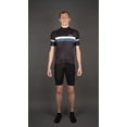 thumbnail image 3 of Men's Classic Black Short Sleeve Jersey, Bib Shorts, 3 of 13
