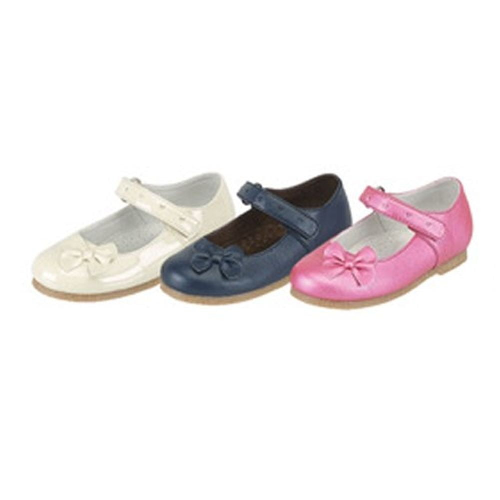 girls navy patent shoes