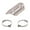 Special shaped stain, variant on Universally Motorcycle Exhaust Heat Cover Muffler Link Pipe Protectors Guard Antiscalding Cover