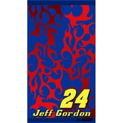 Flame Track Jeff Gordon Beach Towel