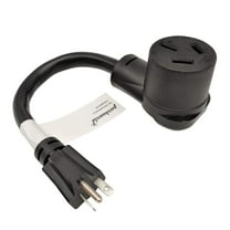 Parkworld 61650 Adapter Power Cord 20 AMP Plug 6-20P to 10-50R Dryer 3 Prong 50 AMP 250V Receptacle