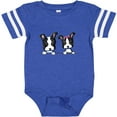 thumbnail image 3 of Inktastic Boston Terriers (dark Apparel) Boys or Girls Baby Bodysuit, 3 of 5