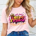 thumbnail image 6 of Aries Graffiti Zodiac T-Shirt, Street Style Astrology Horoscope Tee, 6 of 12