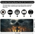thumbnail image 5 of Gaming Mouse Pad Pirate Large Mouse Pad XL Desk Mat 31.5x11.8x0.12 inch Desk Pad Mouse Pad (Pirate), 5 of 6