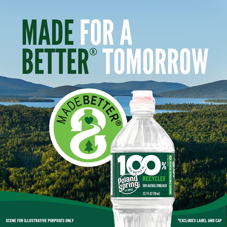 Poland Spring Sparkling Water, Raspberry Lime, 24 Pack photo 2