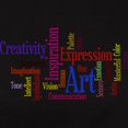thumbnail image 3 of CafePress - Artist Creative Inspiration T Shirt - Women's Traditional Fit Dark T-Shirt, 3 of 4