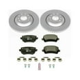 thumbnail image 2 of Power Stop Rear Euro-Stop ECE-R90 Certified Brake Pad and Rotor Kit ESK4628 Fits 2017 Volkswagen GTI, 2 of 5