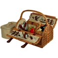 thumbnail image 1 of Yorkshire Picnic Basket for 4-Wicker-SC Stripe, 1 of 1