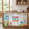 thumbnail image 5 of School Celebrations Cabinet Curtains for Shelves, Modern School Stationery Cheerful Privacy Curtain for Closet Self Adhesive, Dust-Proof Drapes for Closet Storage Room Classroom Doorway, 32"W x 55"L, 5 of 9