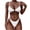 White, variant on Two Piece Bikini Sets for Women Ring Swimsuit Backless Triangle Bikini Low Waisted Cheeky Thong Bikini Bathing Suits Clearance Sale Items Cheapeast On Sale