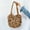 Khaki, variant on Straw Handbags Purses Crossbody Pocketbook Bag Casual Woven Beach Bags Summer Hobo Hippie Chic Tote Bags with Chain