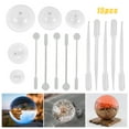 thumbnail image 1 of NARABB 15 Pcs Moules à Sphères Époxy Ronds Outils de Bougie en Résine - Moules en Silicone en Liquidation, 1 of 9