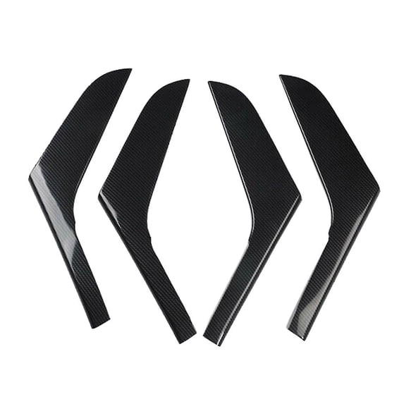 Carbon Fiber Car Interior Door Armrest Pull Handle Strip Cover Trim For Golf 6 Mk6 -2008-2012 Acces