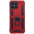 thumbnail image 1 of Funda Uso Rudo Con Anillo Magnético Para Honor X8 Rojo Cely Vesmir Más 2 Micas De Cristal, 1 of 5