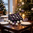 thumbnail image 4 of Kbndieu 24PCS Pruple Christmas Balls Christmas Tree Decorations Ornaments, Shatterproof Xmas Bulbs, Plastic Xmas Hanging Ornament Ball for Holiday Party Wreath Garlands Trees, 4 of 6